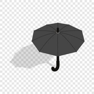 Umbrella isometric icon Stock Illustration