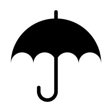 Umbrella light Vector Icon Design Illustration Illustrazione stock