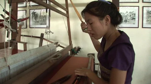 Umbrella making Stock Footage 567208