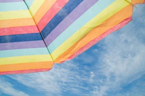 Umbrella multicolor. Stock Photos
