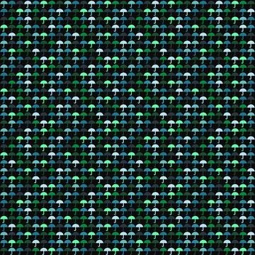 Umbrella pattern Stock Illustration