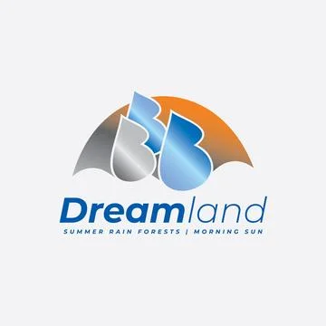 Umbrella Rain Logo Stock Illustration