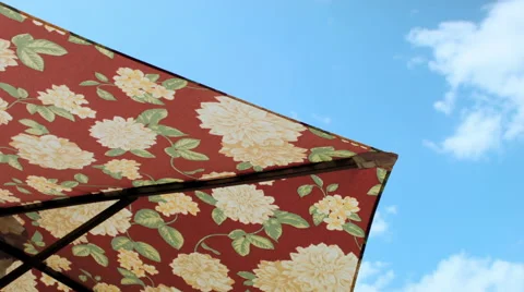 Umbrella Sky Timelapse Stock Footage 53259601