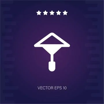 Umbrella vector icon Stock Illustration