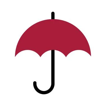 Umbrella, vector. Stock Illustration