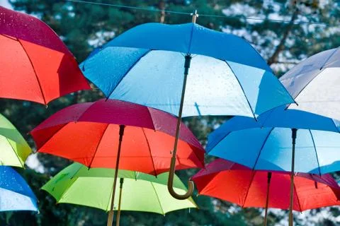 Umbrellas Stock Photos