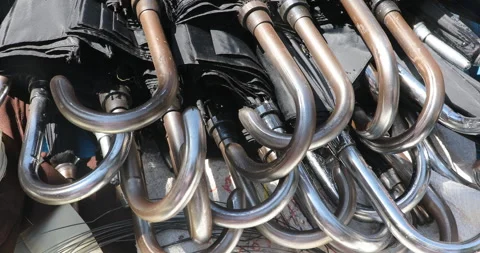 Umbrellas on a Table Stock Footage 324497771