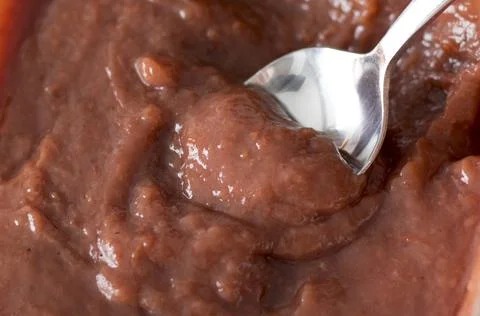 Umeboshi Paste - fermented plum Stock Photos