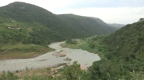 The Umkomaas  river Stock Footage 22255628