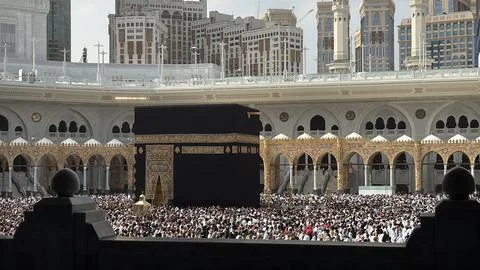 Ummrah Kabba, Macca Ramazan Eid Islam Stock Photos