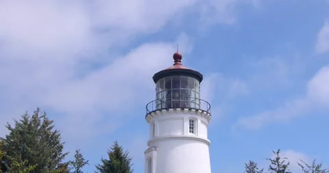 Umpqua River Lighthouse Museum Stock Footage 250047048