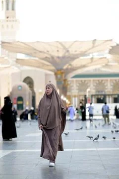 Umrah pilgrims Fotos Stock