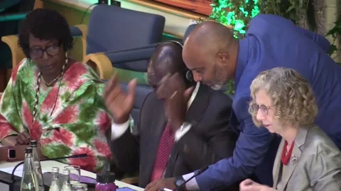 UN Environment Assembly begin in Nairobi, Nairobi, KE - 11 Dec 2025 Stock Footage 323386960