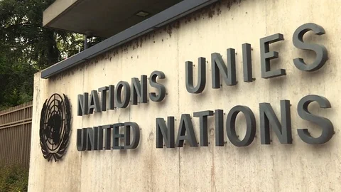 UN office at Geneva Stock Footage 113677557