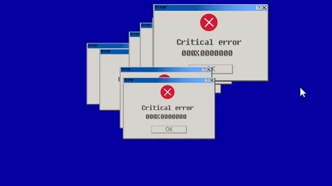 Unauthorized Access Alert Warning Error Window Pop-up Notification Box On Black Stockbeeldmateriaal 302759096