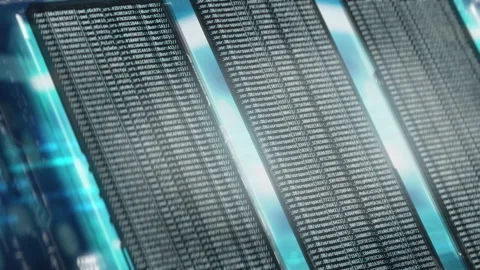 Unauthorized system access, password cracking and sensitive data theft Stock Footage 348163963