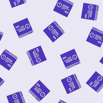 Unavaliable link glyph seamless pattern イラスト素材