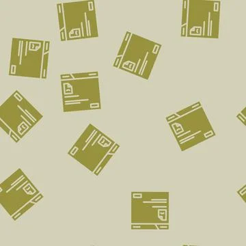 Unavaliable link glyph vector seamless pattern イラスト素材