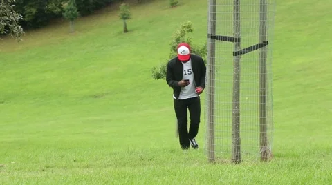 Unaware Pokemon Go Player Stock Footage 66509900