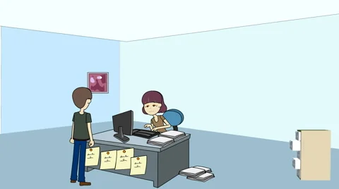 "Unbearable Change": Poor Work Methods Presentation Video stock 46170789