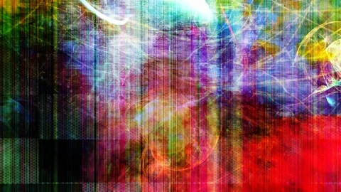 Unbelievable Rainbow Motion Effect and Spectrum of Colors Stock Footage 112607831