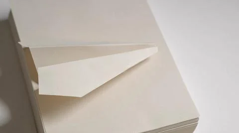 Unbleached printer paper ,paper without white pigment Stock Photos