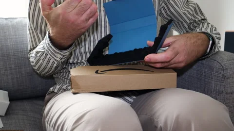 Unboxing: Intel Xeon Processor for Workstation Upgrade Stock Footage 265812496