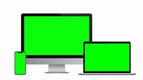 Unbranded Modern Computer Desktop and Mobile Laptop and Mobile Cellphone Video stock 85826298