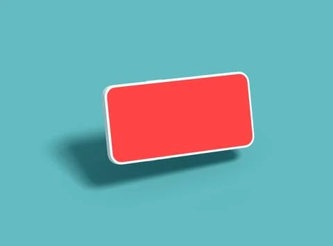 Unbranded Smartphone Template with Customizable Design for UI/UX Product Stock Illustration