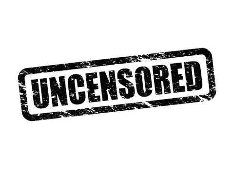 An uncensored worn stamp 스톡 일러스트