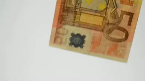 Uncertain Euro Stock Footage 11134319