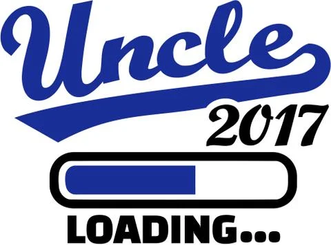 Uncle 2017 is loading Stock Illustration