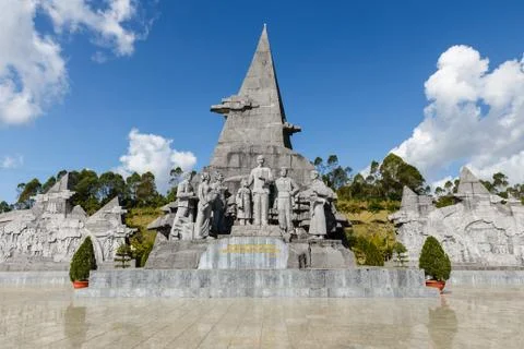 Uncle Ho monument Stock Photos