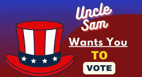 Uncle Sam hat Stock Illustration