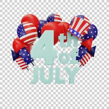 Uncle sam hat illustration Stock Illustration