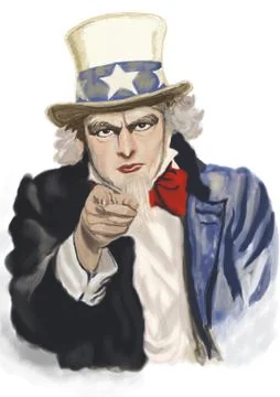 Uncle Sam Stock Illustration