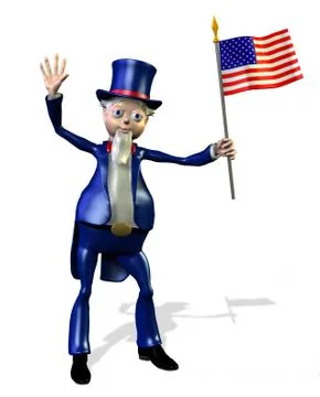 Uncle Sam Stock Illustration