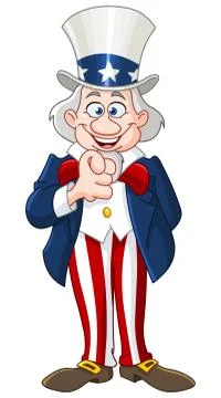 Uncle Sam Stock Illustration