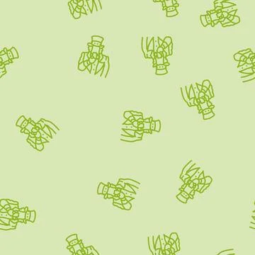 Uncle sam pointing pose line seamless pattern Stock Illustration