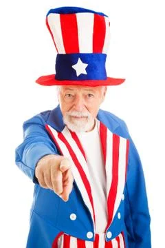 Uncle Sam Wants You Stock Photos