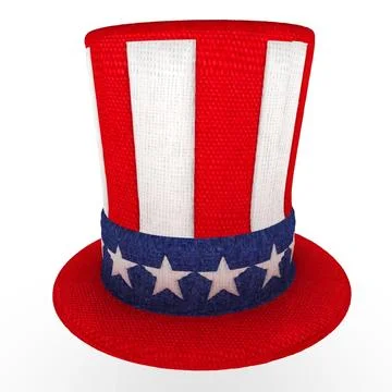 Uncle sams hat ~ 3D Model ~ Download #91427252 | Pond5