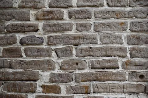 Unconventional Bricks Stock Photos