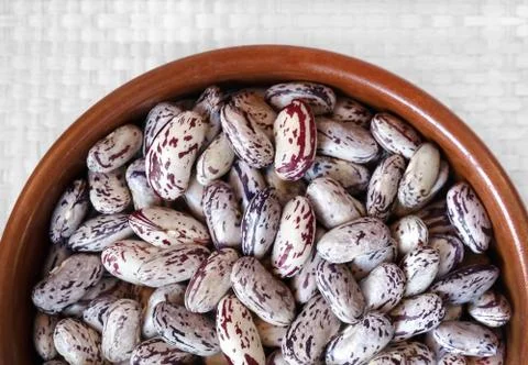 Uncooked beans Stock-Fotos