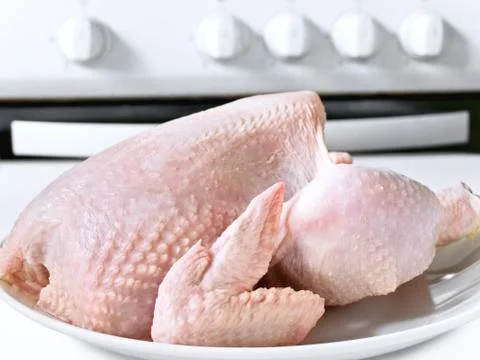 Uncooked chicken Stock Photos
