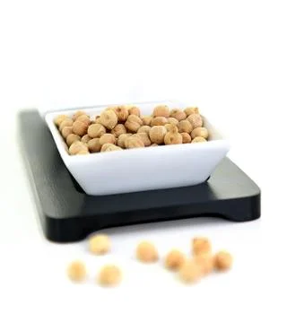 Uncooked Chickpeas Foto stock