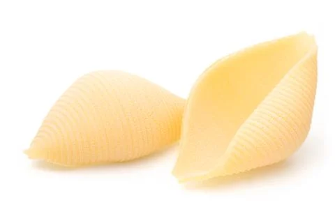 Uncooked conchiglioni Stock Photos