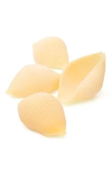 Uncooked conchiglioni Stock Photos