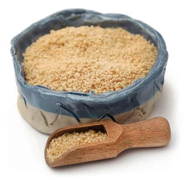 Uncooked couscous Stock Photos