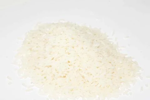 Uncooked dry rice Stock Photos
