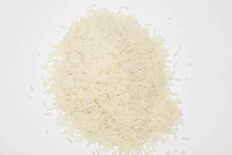 Uncooked dry rice Fotos de archivo
